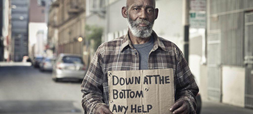 Homeless Man on the Street